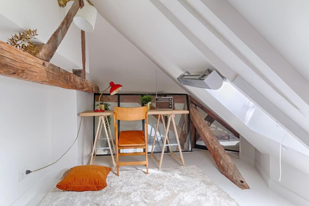 Mykeypers - Fantastic Designed Parisan Loft 2Br/6P- Le Marais Daire Dış mekan fotoğraf