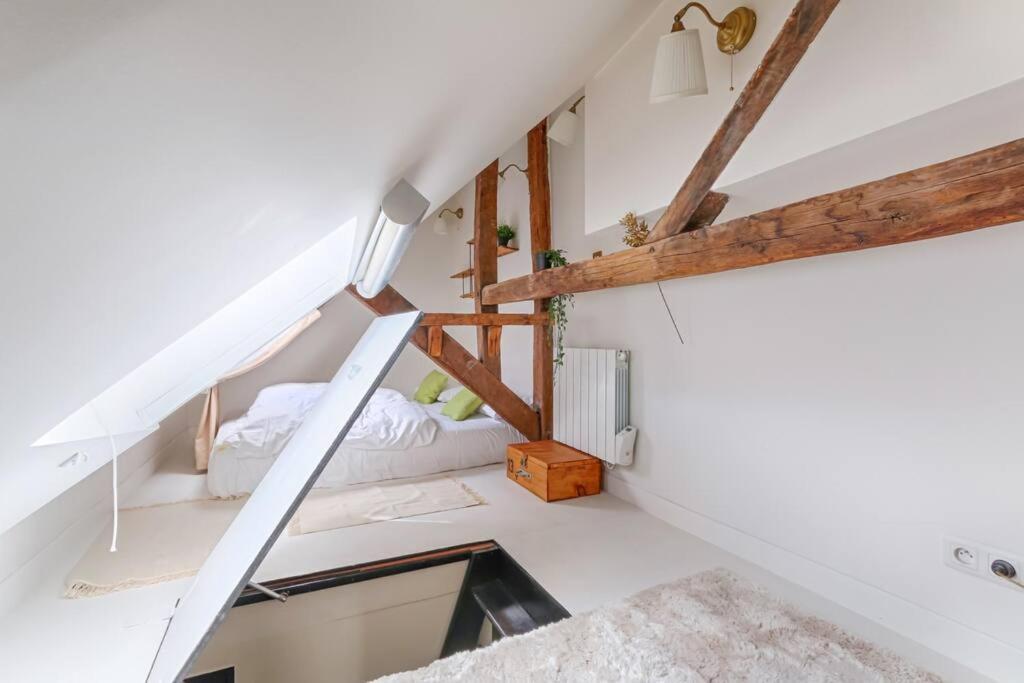 Mykeypers - Fantastic Designed Parisan Loft 2Br/6P- Le Marais Daire Dış mekan fotoğraf